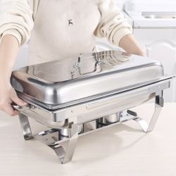 Chafing Dish Buffet Stainless Steel 10 Quart