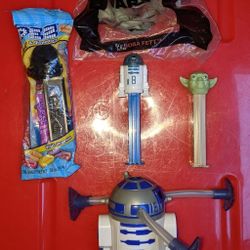 Star Wars Vintage Collection Darth Vader New R2D2 Yoda Pez Boba Fett New Disney Star Tours R2D2