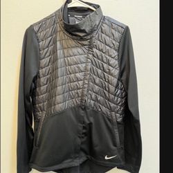 WOMENS NIKE MEDIUM RUNNING JACKET COAT LIGHT WEIGHT 