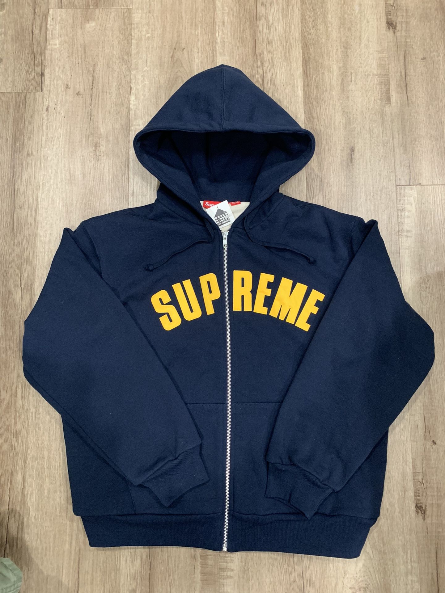 Supreme Navy Arc Thermal Zip Up