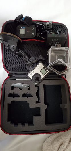 Gopro 4 with remote and extra