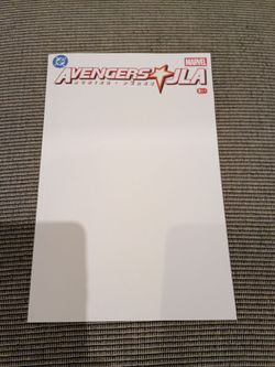 Avengers Jla #2 (of 4) Facsimile Edition Cvr C Blank Var DC Comics Sept 2026!!!