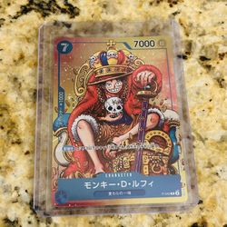 One Piece Card Monkey D Luffy