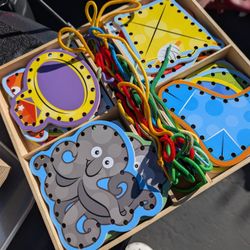 Lacing Fine Motor Activity