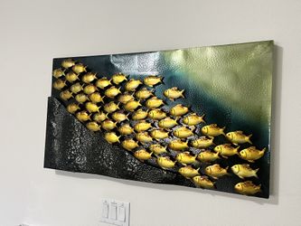 Metal Fish Frame