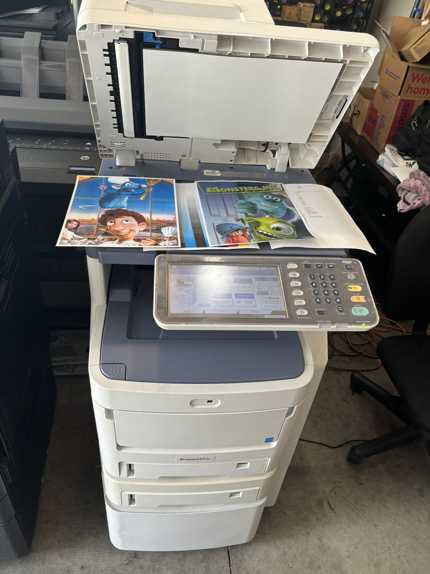 Toshiba Estudio 347csl Color Copier/print/scan /fax