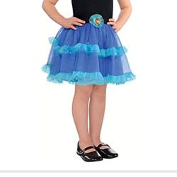 Disney Girl's Frozen Anna Toddler Tutu Dress Costume Child Size 4-6