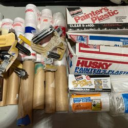 Painting Masking paper, plastic surface protector