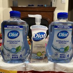$12 Dial Foaming Handsoap Bundle!!!! Equal To 9 Refills 