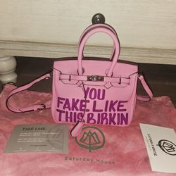 Saturday House "Birkin" Handbag