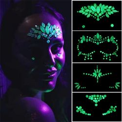 Glow In The Dark Face Jewels