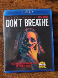Blu-ray don't breathe