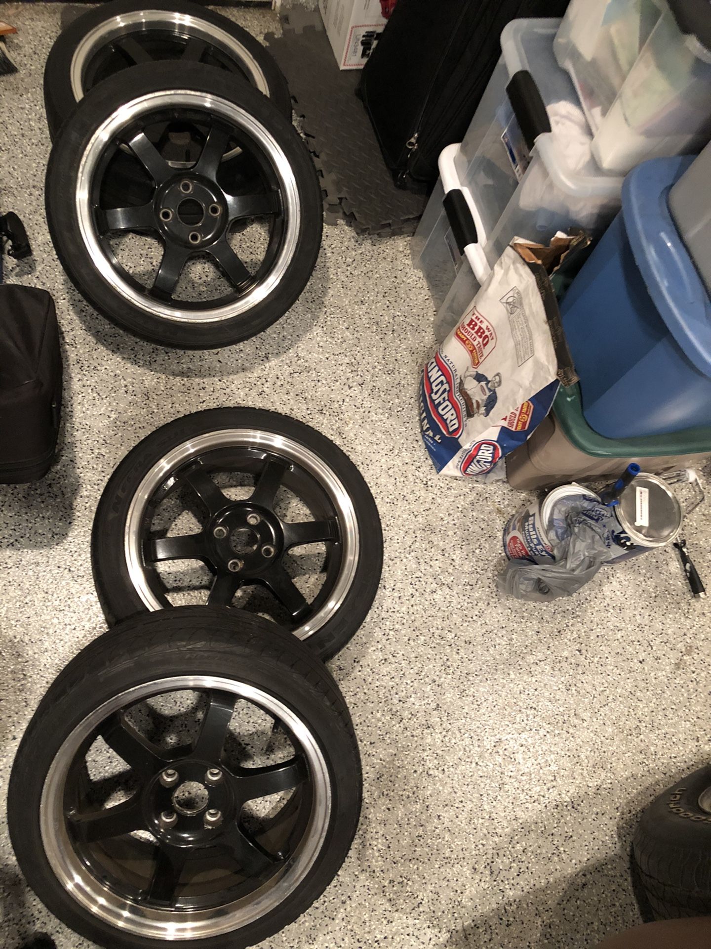 ROTA Wheels & Tires (205/40/16 - 4x100-16.7 +40)