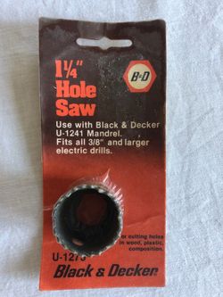 1.25” Hole Saw