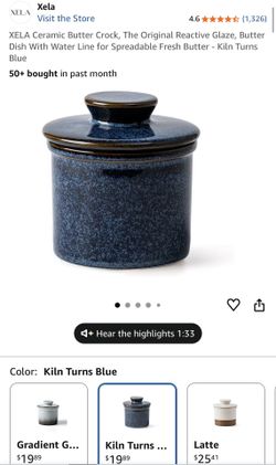Ceramic Butter Crock