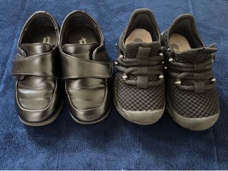 Boy toddler uniform shoes for school & PE - size 9