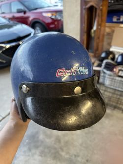 Blue Child DOT Helmet