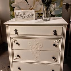 Antique Farmhouse Tall Dresser 