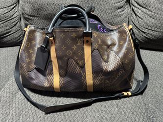 Louis Vuitton x Nigo Keepall Bandoulière 50 duffel bag