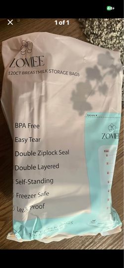 Zomee breast milk storage bags