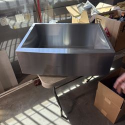 Farmhouse Kitchen Sink Stainless Steal 