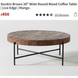 Round Coffee Table