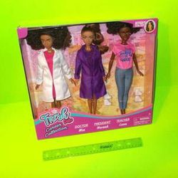  ~ BRAND NEW ~ from the Fresh Doll  - Dolls Collection 3 Doll Giftset 