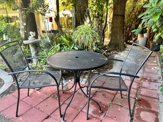 Patio Table and 2 chair set