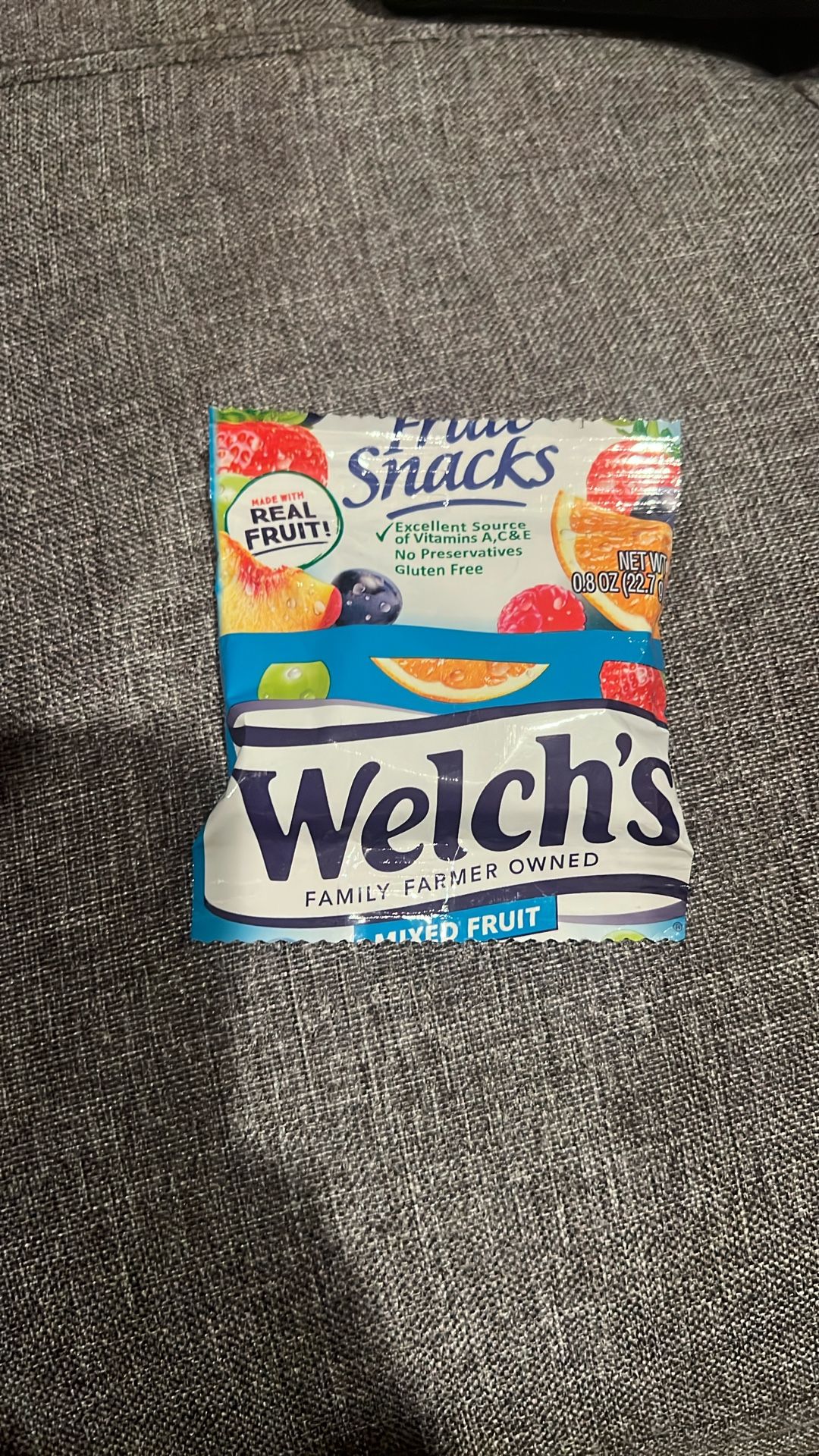 Rare Welch’s Fruit Snack Miss Print