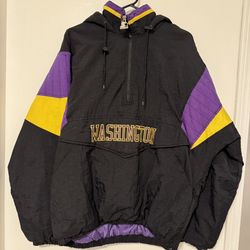 Vintage Washington Huskies Starter Pullover Jacket RARE!
