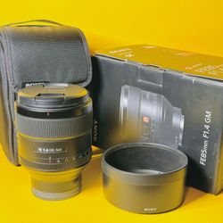 Sony 85mm f/1.4 GM