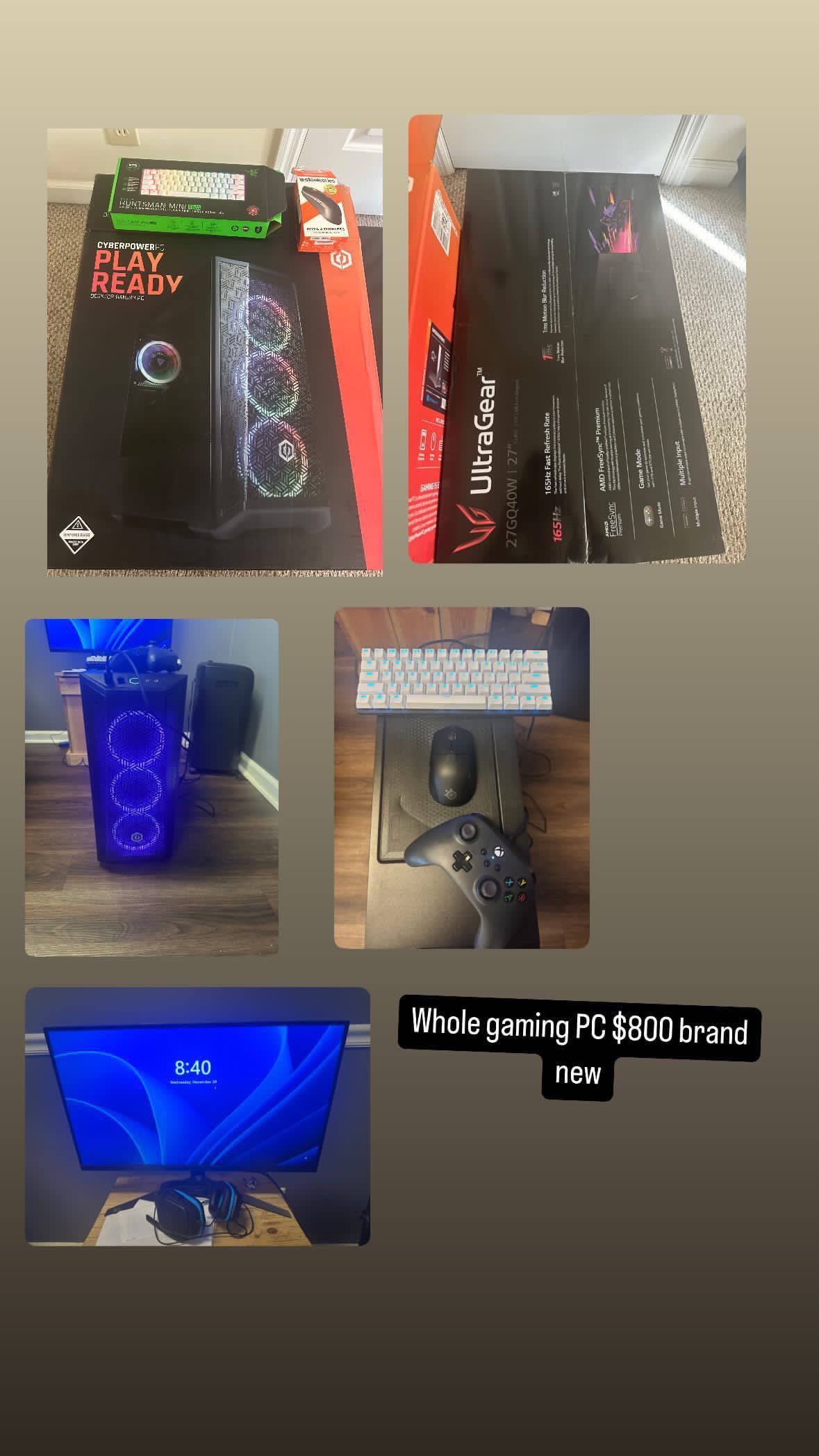 Pc Brand New Full Set Up