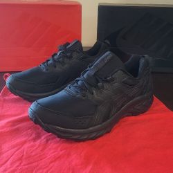 Asics Gel Venture 9 Triple Black Trail Running Shoe Men's Size 10 New No Box