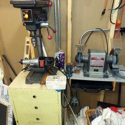 Drill Press Grinder Scroll Saw Dremil 