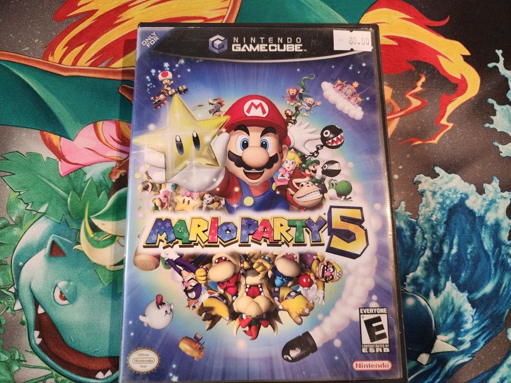 Gamecube MARIO PARTY 5 C.I.B $80