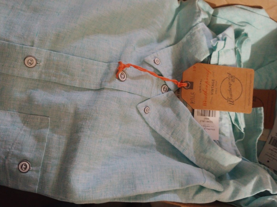 Original Weatherproof Vintage Since 1948 Button Up Shirt