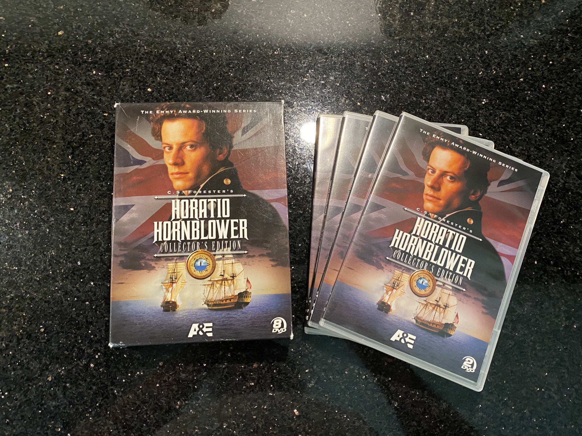 Horatio Hornblower Collectors Edition 8 DVD Set Emmy Award-winning Series