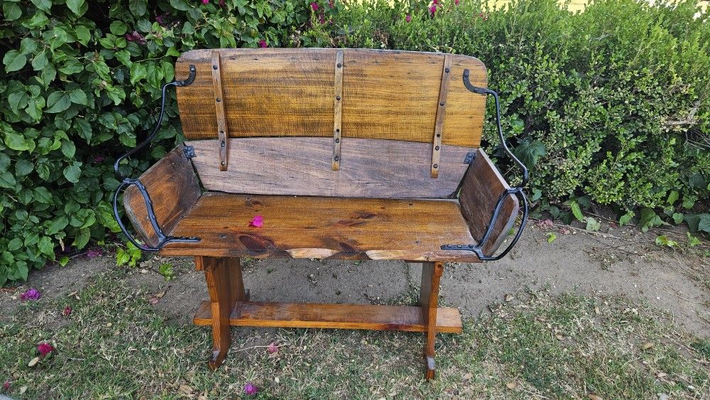 Antique Wooden Bench/Table