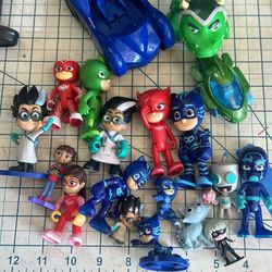 PJ Mask Action Figure Vehicle Bundle  207 