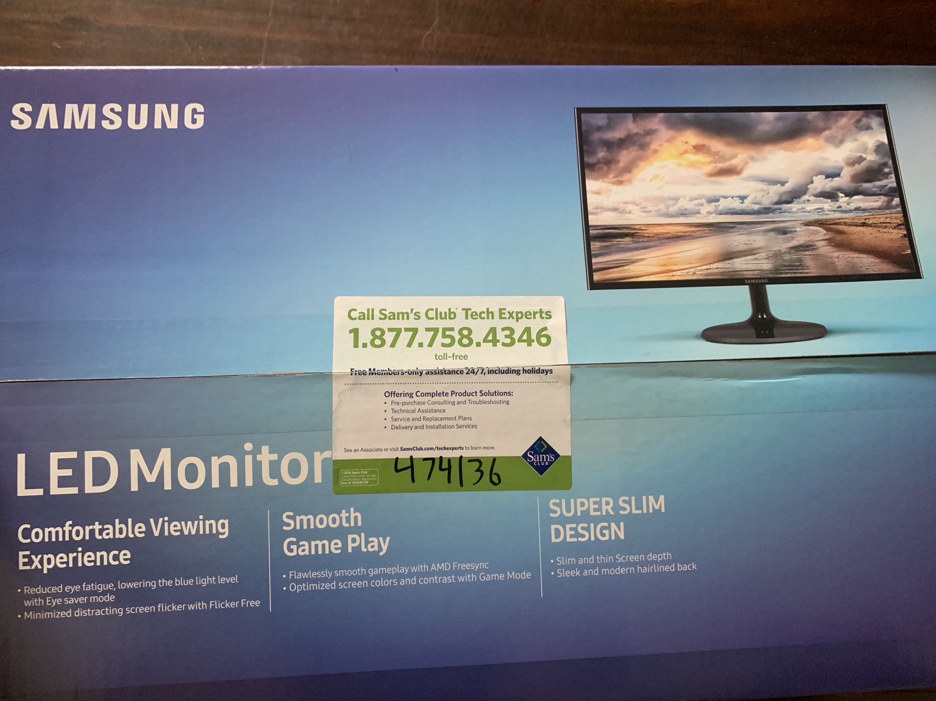 Samsung 27” LED Computer Monitor