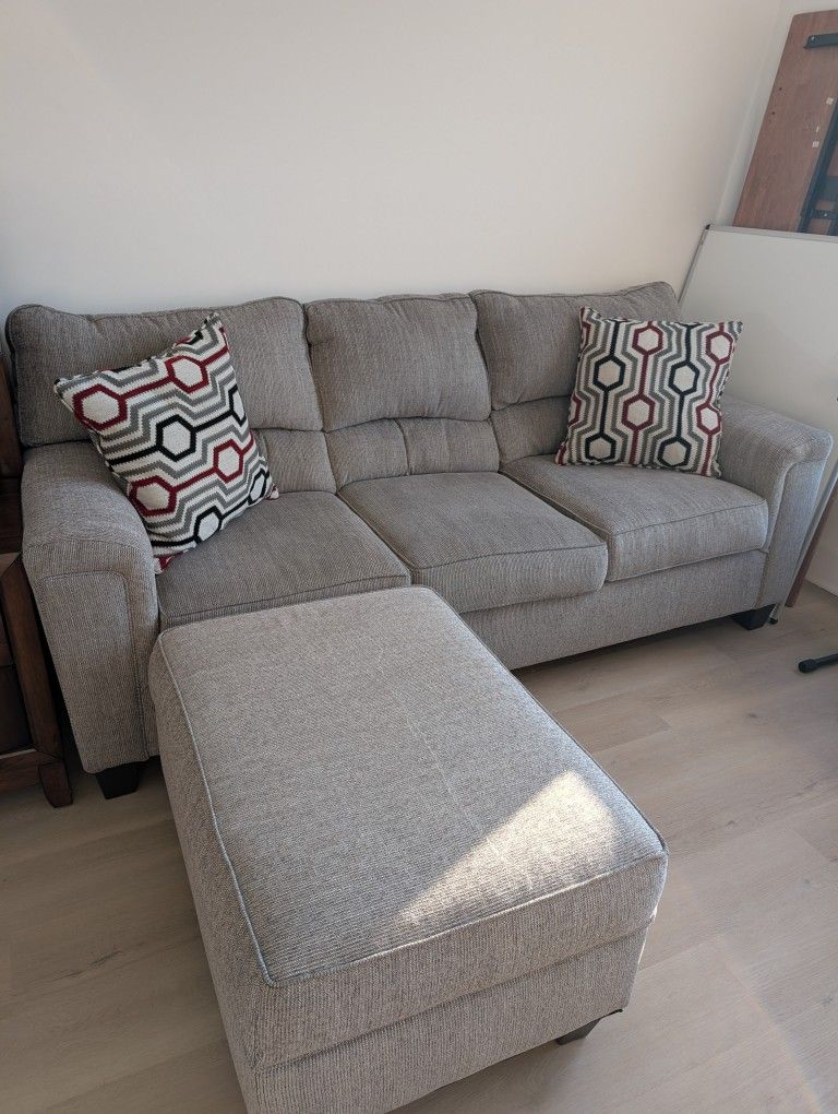 Sofa / Ottoman / Pillows - Great Condition