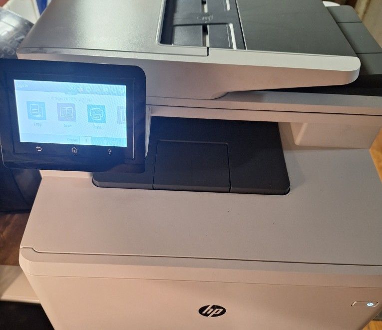 Color LaserJet Pro MFP M479fdn Printer Tested Working