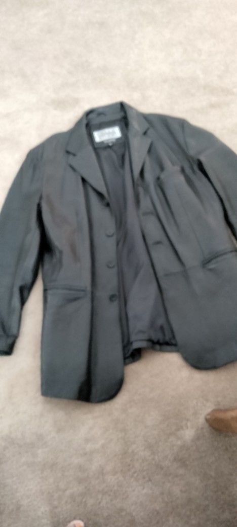 Men's Leather Coat