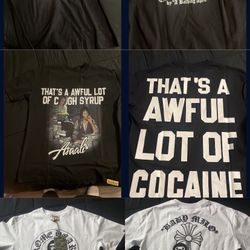 $135 Bape Chrome Hearts Black And White And Cough Syrup 