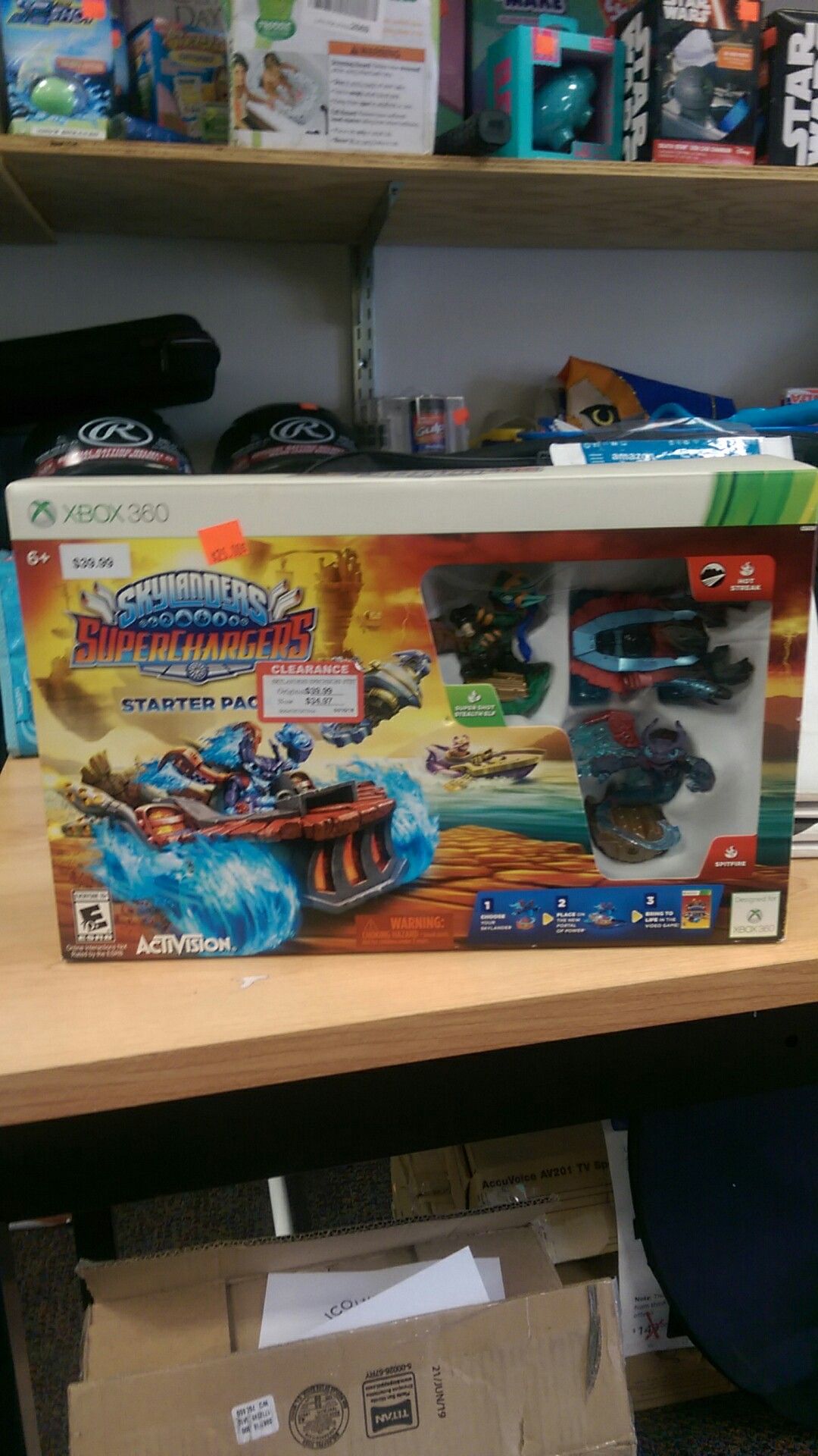 Skylanders superchargers starter pack