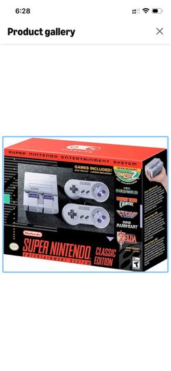 Video Gaming Console Super for NES Classic Edition System Mini for SNES, Pre Loaded 20+1 Original Official for SNES Games with HDMI Output