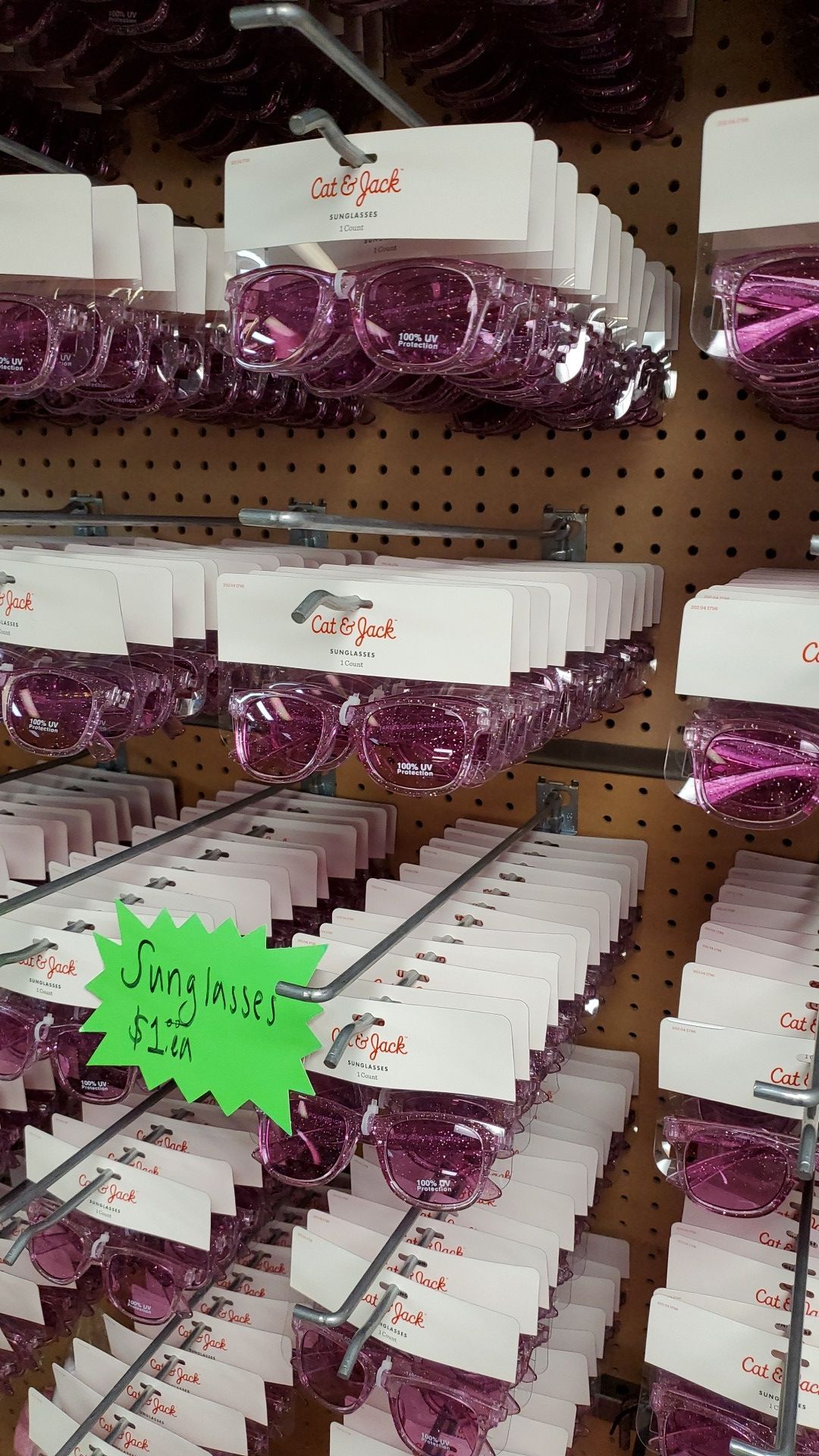 Kids sunglasses new 1.00ea