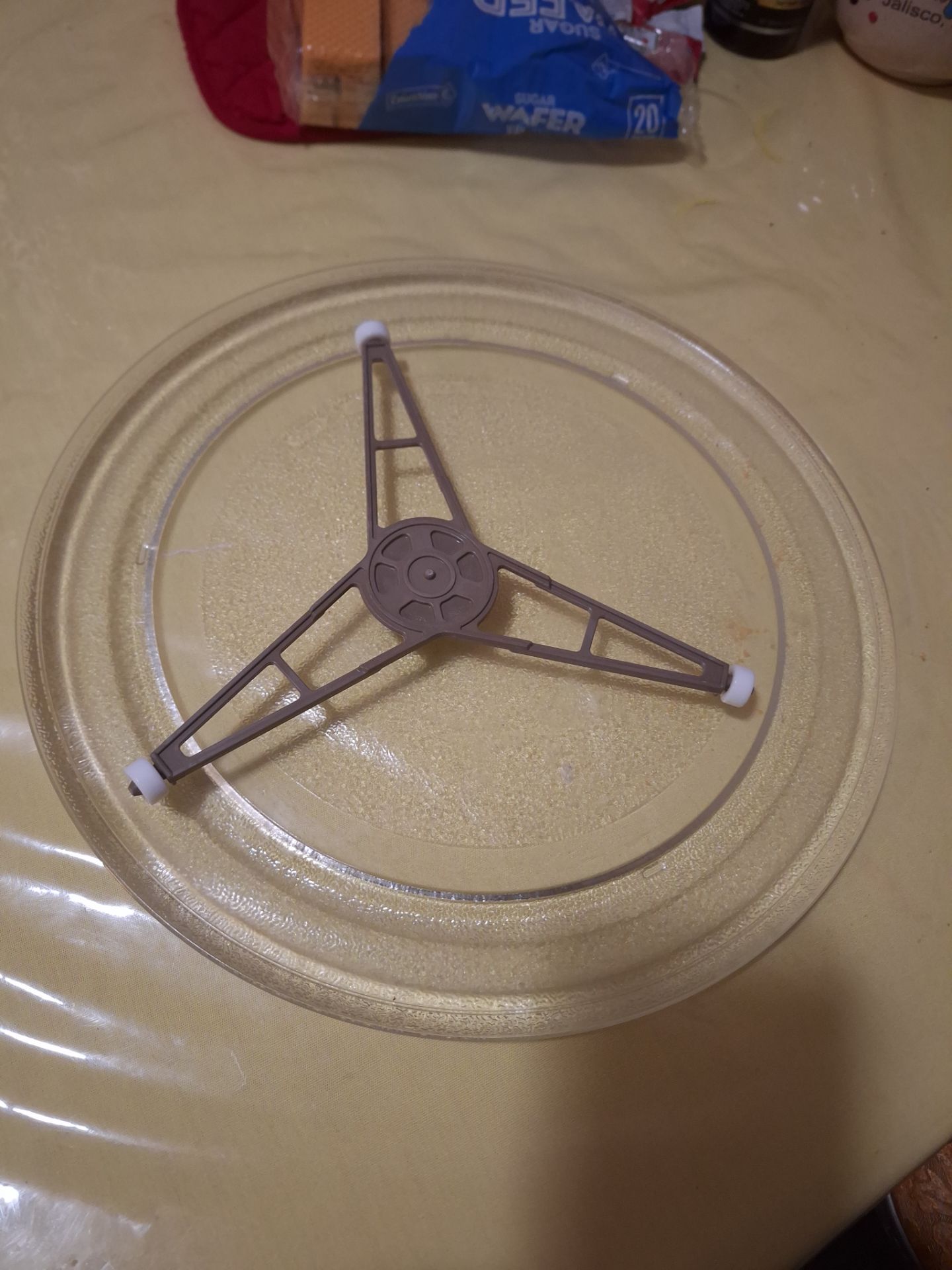 G.E. Microwave plate only