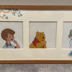 🌟 Rare Walt Disney Animation Art – “The New Adventures of Winnie the Pooh” – Limited Edition with COA 🌟