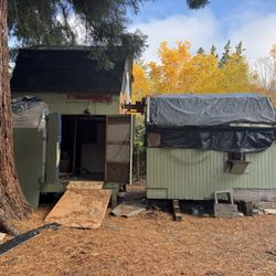 Shed free x2 must move/dismantle